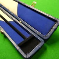3/4 Maximus cue case Blue Patch