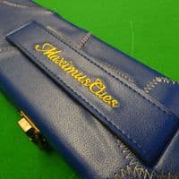 3/4 Maximus cue case Blue Patch
