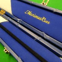 3/4 Maximus cue case Blue Patch