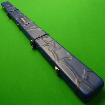 3/4 Maximus cue case Blue Patch