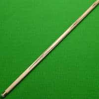 3/4 Maximus Ultimate snooker cue 3943 Ultimate Ash shaft, Ebony & Thai burr