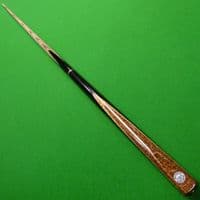 3/4 Maximus Ultimate snooker cue 3943 Ultimate Ash shaft, Ebony & Thai burr