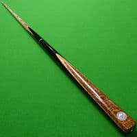 3/4 Maximus Ultimate snooker cue 3943 Ultimate Ash shaft, Ebony & Thai burr