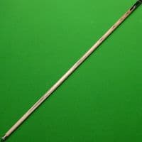 3/4 Maximus Ultimate snooker cue 3943 Ultimate Ash shaft, Ebony & Thai burr