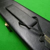 3/4 Peradon Leather cue case wide - Black