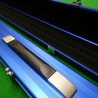 3/4 Pro Line Blue Aluminium cue case wide (3 Section)