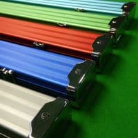 3/4 Pro Line Green Aluminium cue case