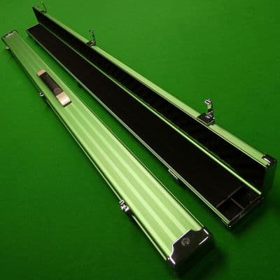 3/4 Pro Line Green Aluminium cue case