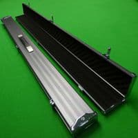3/4 Pro Line Grey Aluminium cue case wide (3 Section)