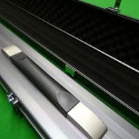 3/4 Pro Line Grey Aluminium cue case wide (3 Section)