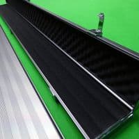 3/4 Pro Line Grey Aluminium cue case wide (3 Section)