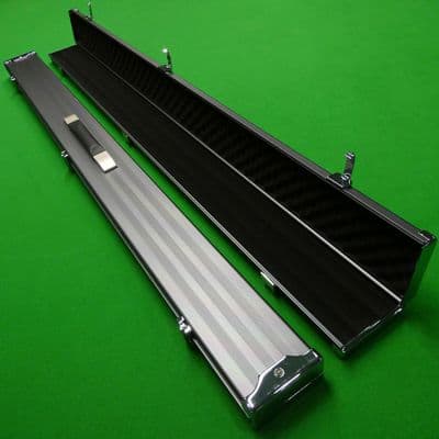 3/4 Pro Line Grey Aluminium cue case wide (3 Section)