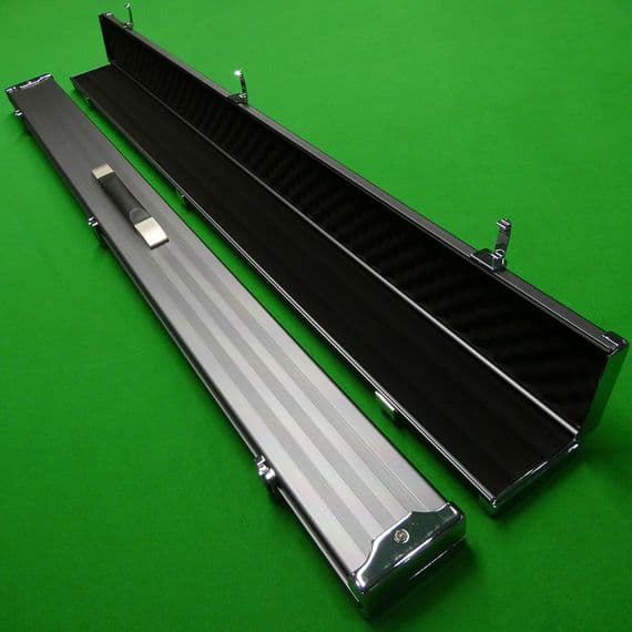 3/4 Pro Line Grey Aluminium cue case wide (3 Section)