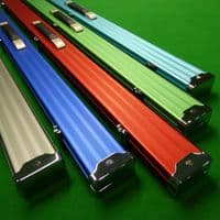 3/4 Pro Line Light Blue Aluminium cue case