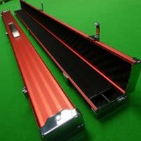 3/4 Pro Line Red Aluminium cue case