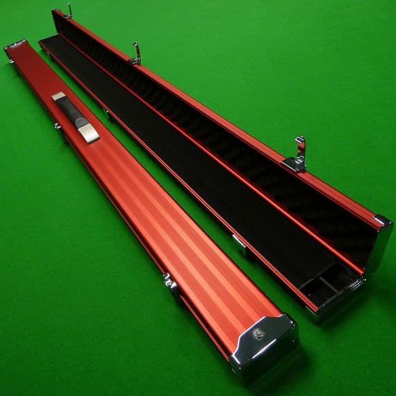 3/4 Pro Line Red Aluminium cue case