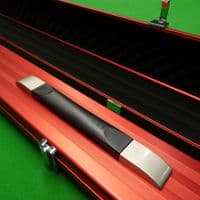 3/4 Pro Line Red Aluminium cue case wide (3 Section)