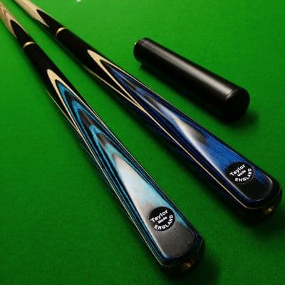 3/4 Taylor Blue Hand Spliced Pool cue + Mini Butt