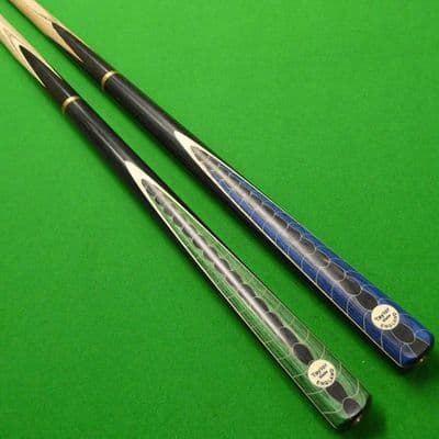 3/4 Taylor Bone Hand Spliced Snooker cue + Mini butt