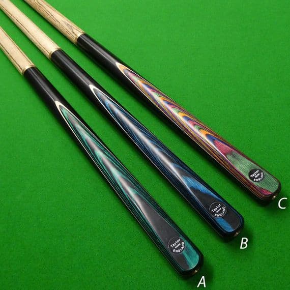3/4 Taylor Pool Break / Breaking cue A-C