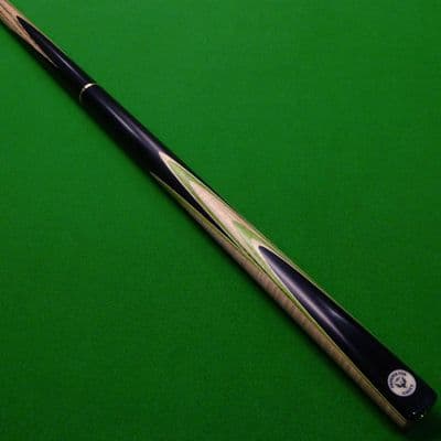 3/4 Unity 25 snooker cue Hand spliced Ash, Ebony & Maple (A)