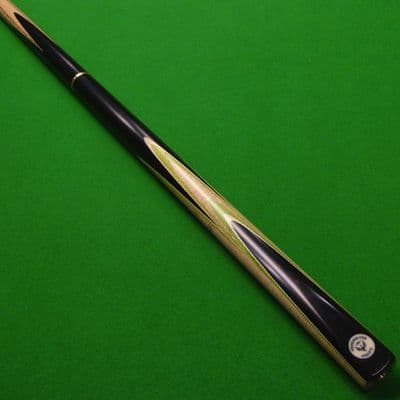 3/4 Unity 25 snooker cue Hand spliced Ash, Ebony & Maple (B)