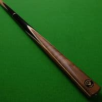 3/4 Unity 40 snooker cue Hand spliced Ash, Ebony & Champhor Burl (A)