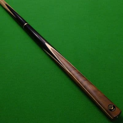 3/4 Unity 40 snooker cue Hand spliced Ash, Ebony & Champhor Burl (A)