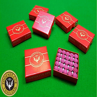 5 x Phoenix Red Laminated cue tips