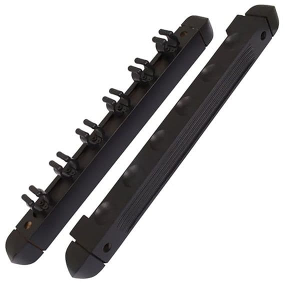6 Way Cue Rack - Black