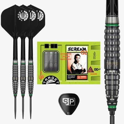 Akito Yamagata Scream Gen 2 SP darts set 90% Tungsten