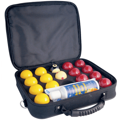 Aramith Pro cup pool balls & Carry case + Cleaner & Cloth