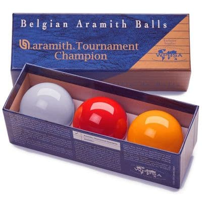 Aramith Tournament Champion billiard balls 2  & 1/16