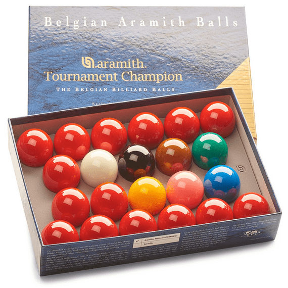 Aramith Tournament champion snooker balls 2 1/16th 