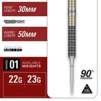 Beau Greaves Japan Edition SP dart set 90% Tungsten