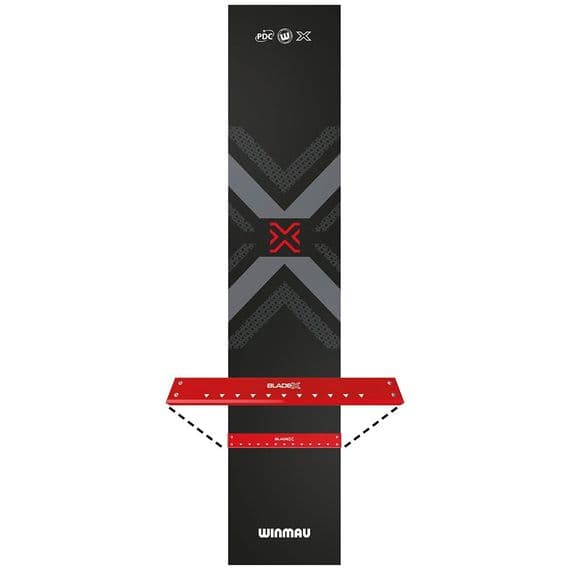 Blade X - PVC Dart Mat & Integrated Oche