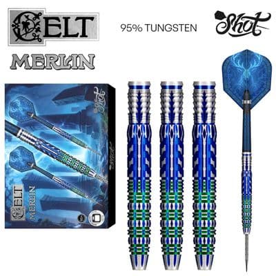 Celt Merlin darts set - 95% Tungsten