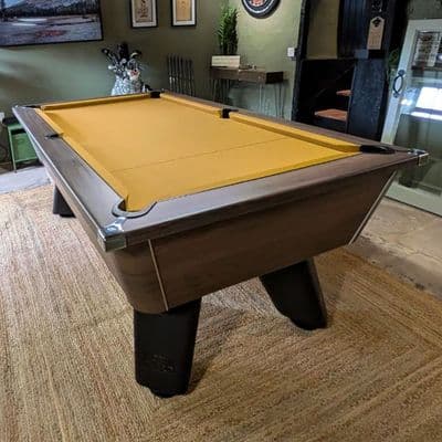 Cry Wolf Slate Bed Pool Table – Dark Walnut - Delivery within 8 weeks
