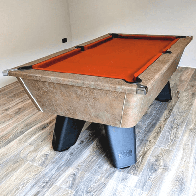 Cry Wolf Slate Bed Pool Table – Italian Bronze - Delivery within 8 weeks