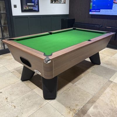 Cry Wolf Slate Bed Pool Table – Streaky Walnut - Delivery within 8 weeks