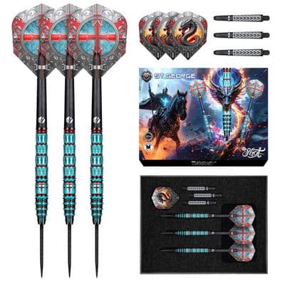 Future Knights St George darts set - 95% Tungsten