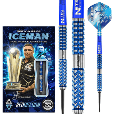 Gerwyn Price Glacier darts set