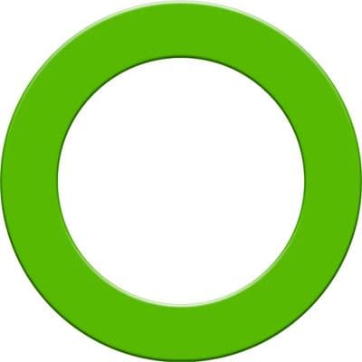 Green Dartboard Surround