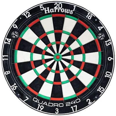 Harrows Quadro 240 Dartboard