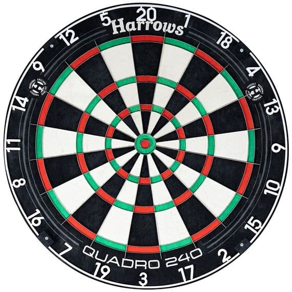 Harrows Quadro 240 Dartboard