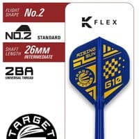 Haruki Muramatsu Rising Sun G10 SP darts set 95% Tungsten