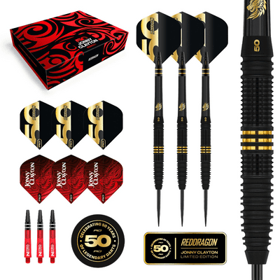 Jonny Clayton – 50 Years player Limited Edition darts set