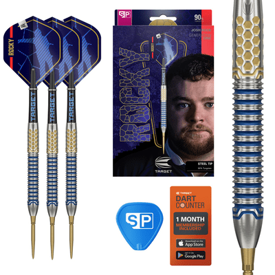 Josh Rock 'Rocky' G1 SP darts set 90% Tungsten