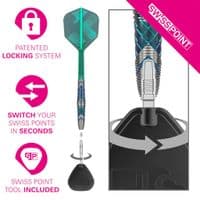 KZ Series Ceros 01 SP darts set 90% Tungsten - Fish Scales