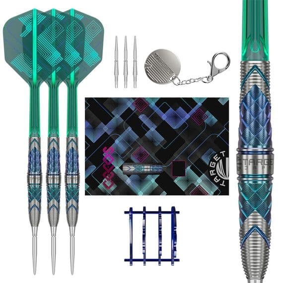 KZ Series Ceros 01 SP darts set 90% Tungsten - Fish Scales
